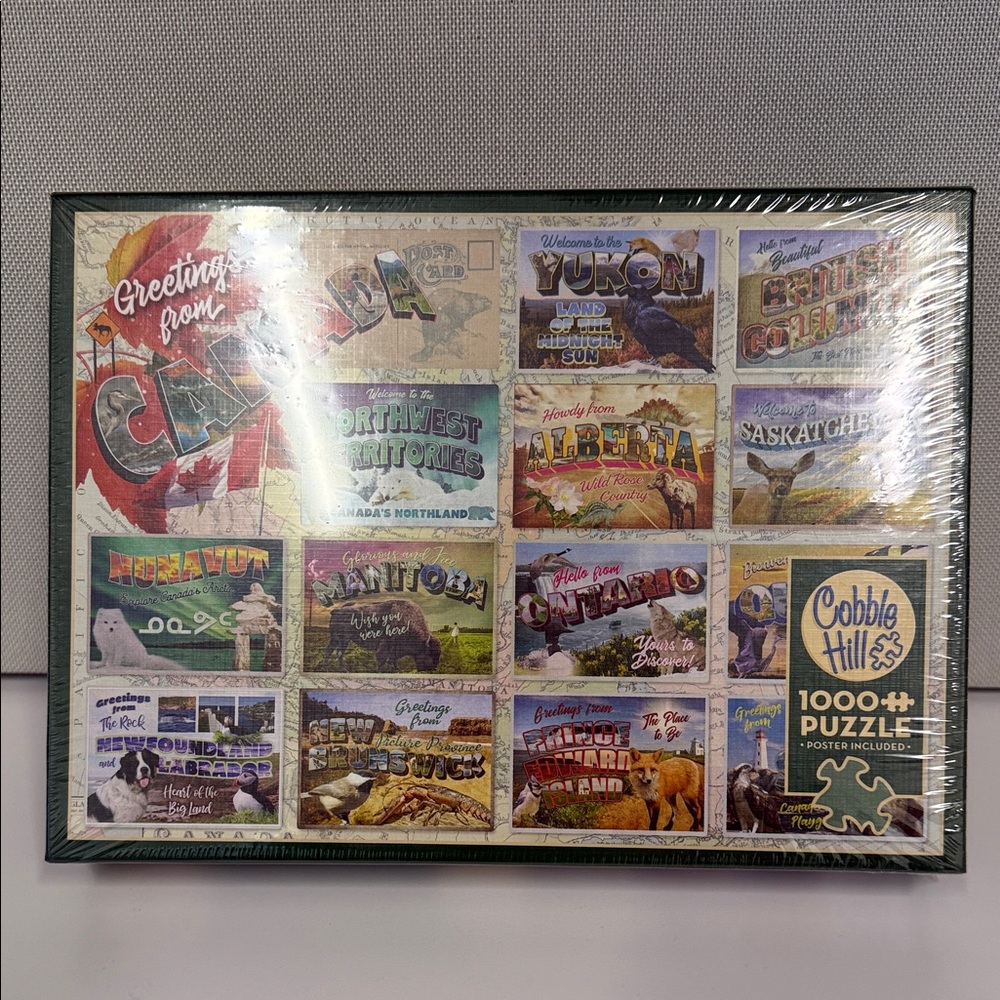 COBBLE HILL Greetings From Canada 1000 piece puzzle